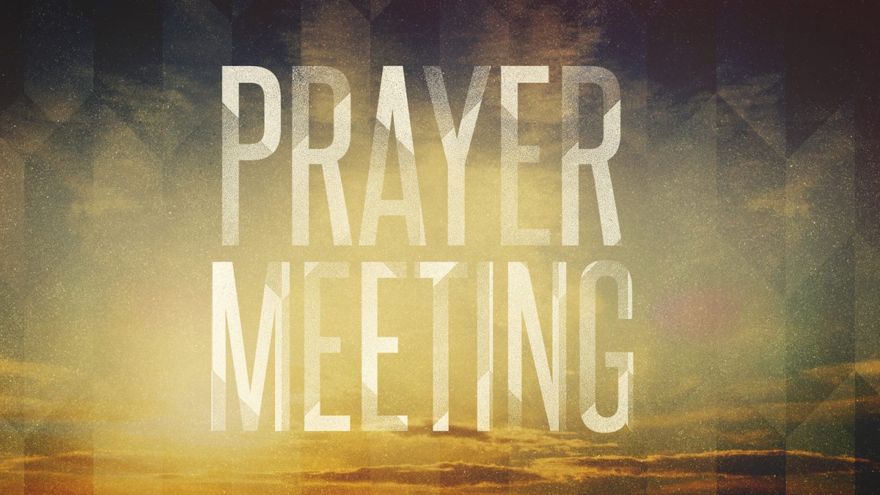 PRAYER MEETING - Sully Christian Reformed Church